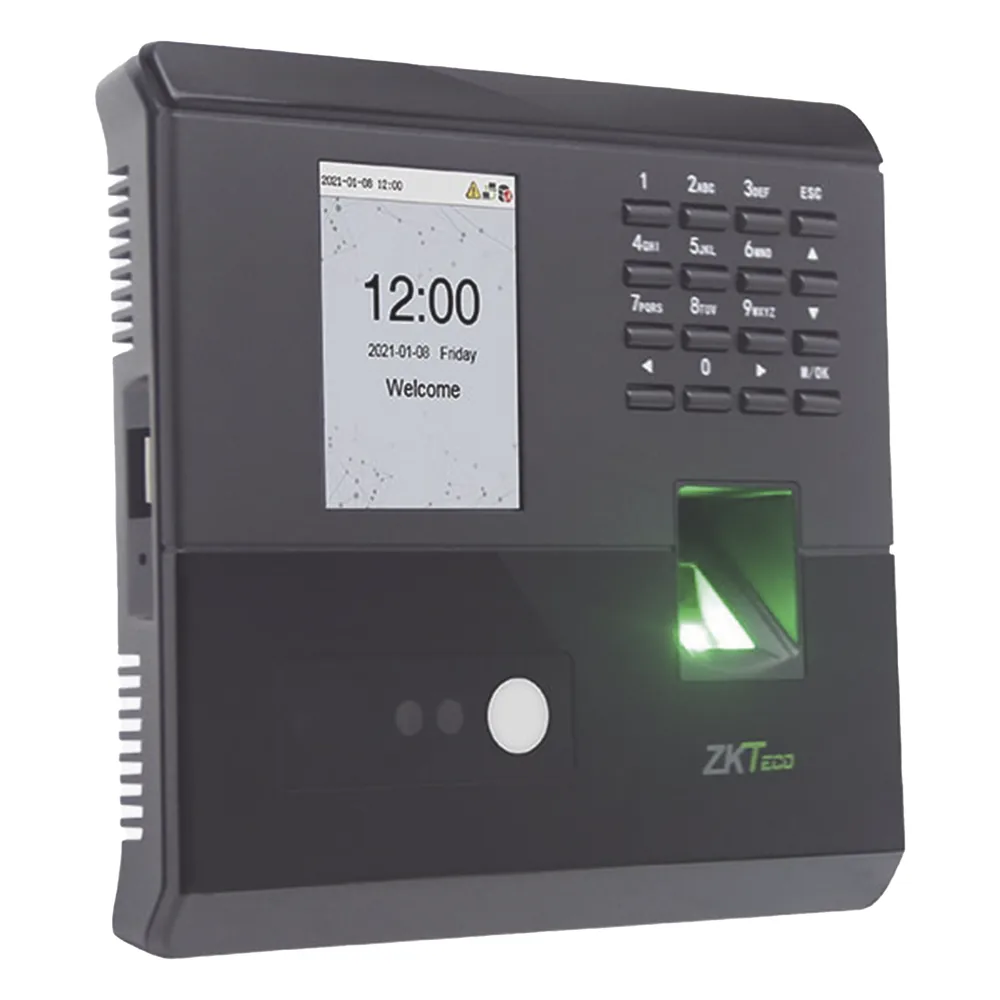 Terminal Biométrica Facial y Huella / 100 Rostros 500 Huellas / Visible Light / ADMS / TCP/IP / BioTimePro