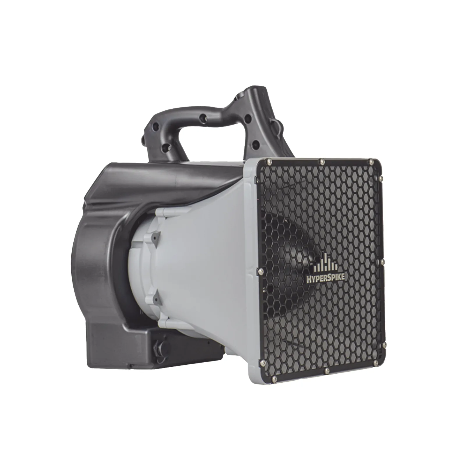 Altavoz Portátil De Alta Fidelidad HyperSpike® Serie HS-10, Con Aislante De Ruido, Color Gris Con Negro