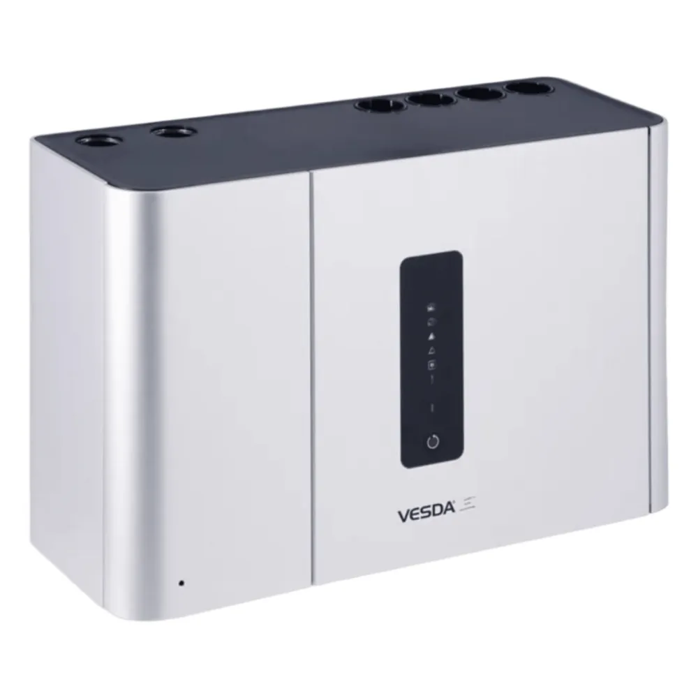 Analizador por aspiración VESDA para 6500 metros cuadrados y 800 metros de tubería/ Pantalla LED