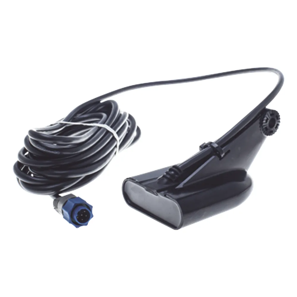 Transductor Dual Frecuencia HST-DFSBL / 50 kHz y 200 kHz / Profundidad Máxima 900 m / Medición de Temperatura / Montaje en Popa / Compatible con SonarHub y Simrad NSS