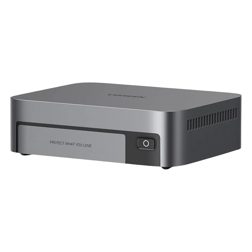 NASync DXP480T Plus | SO UGOS Pro | Intel X86 12th Gen Intel® Core™ i5 | SSD 128 GB | 4-Bahias (M.2 NVMe) | 8GB DDR5 (Exp. a 32GB) | 4 Puertos Thunderbolt™4 | WiFi | 1*USB3.2 Gen2, 10Gb/s | HDMI 8K.