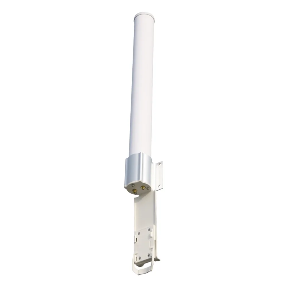 Antena Omnidireccional, mayor distancia de transmisión y recepción de señal en 360º, Banda 5 GHz, Ganancia de 13 dBi, Conectores RPSMA, Adecuada para entornos exigentes