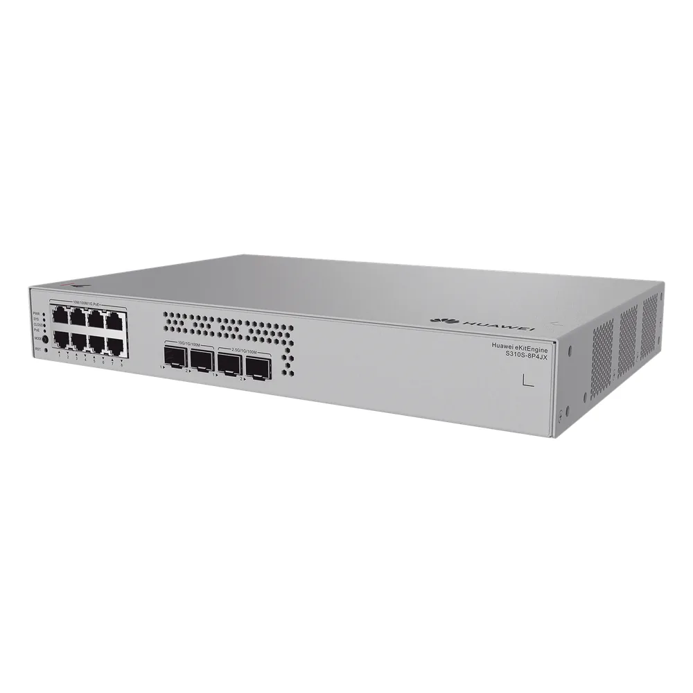 Switch de Acceso Gigabit Administrable PoE Capa 2+ / 8 puertos 10/100/1000 Mbps (PoE) / 2 Puertos 2.5GE SFP + 2 Puertos 10GE SFP+ Uplink / ERPS / Rutas Estáticas / PoE Perpetuo / 128 W / Administración Nube Gratis
