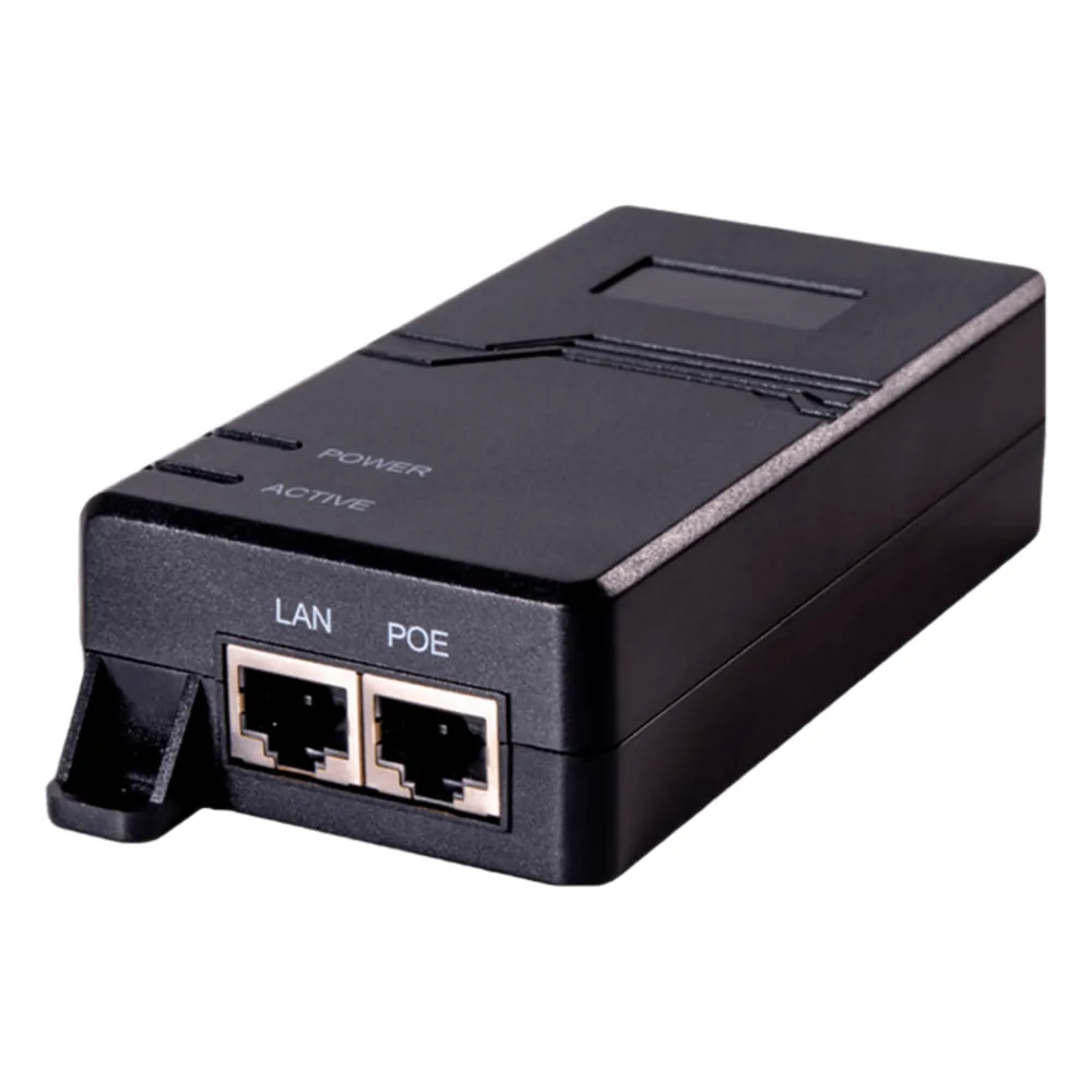 Inyector PoE de 56 V, Puertos de 2.5 GHz, Hasta 56 W