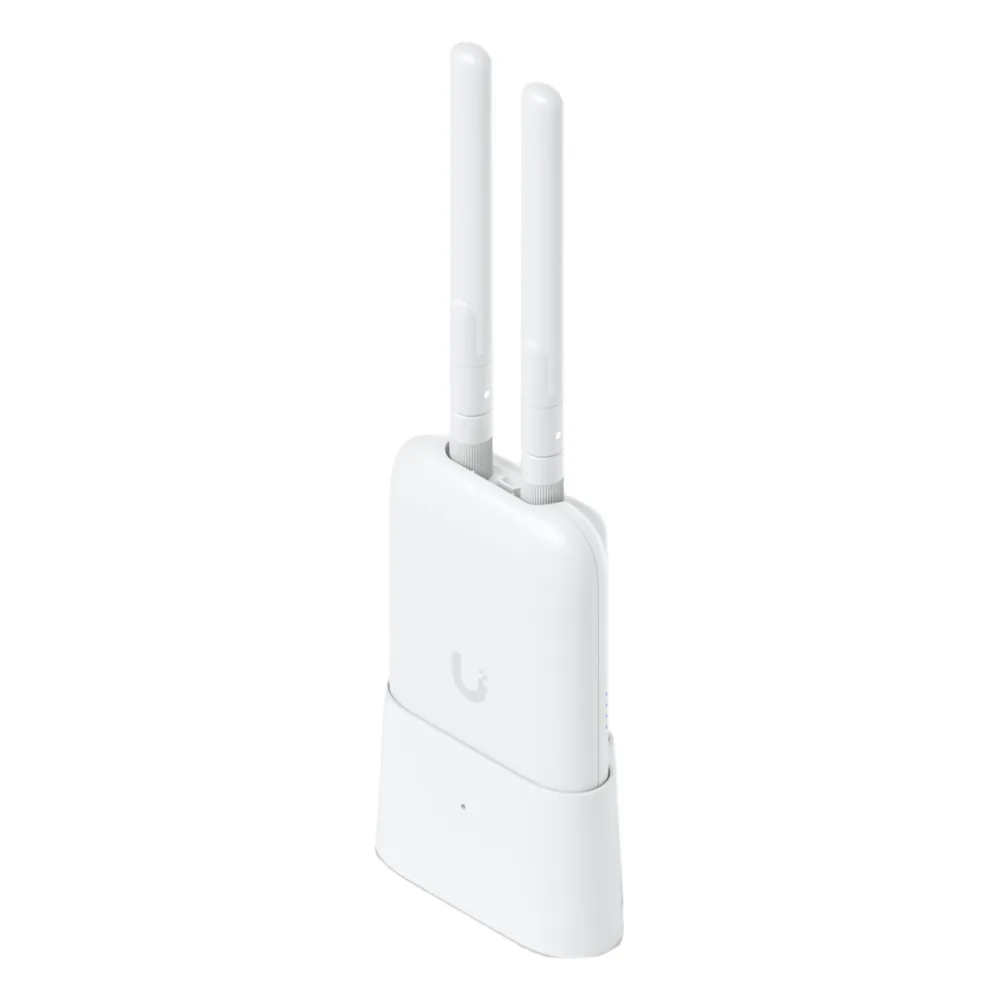 Antenas omnidireccionales y Stand para AP UK-ULTRA (no incluido), incluye 2 antenas dual-band de 3 dBi en 2.4 Ghz y 4 dBi en 5 Ghz