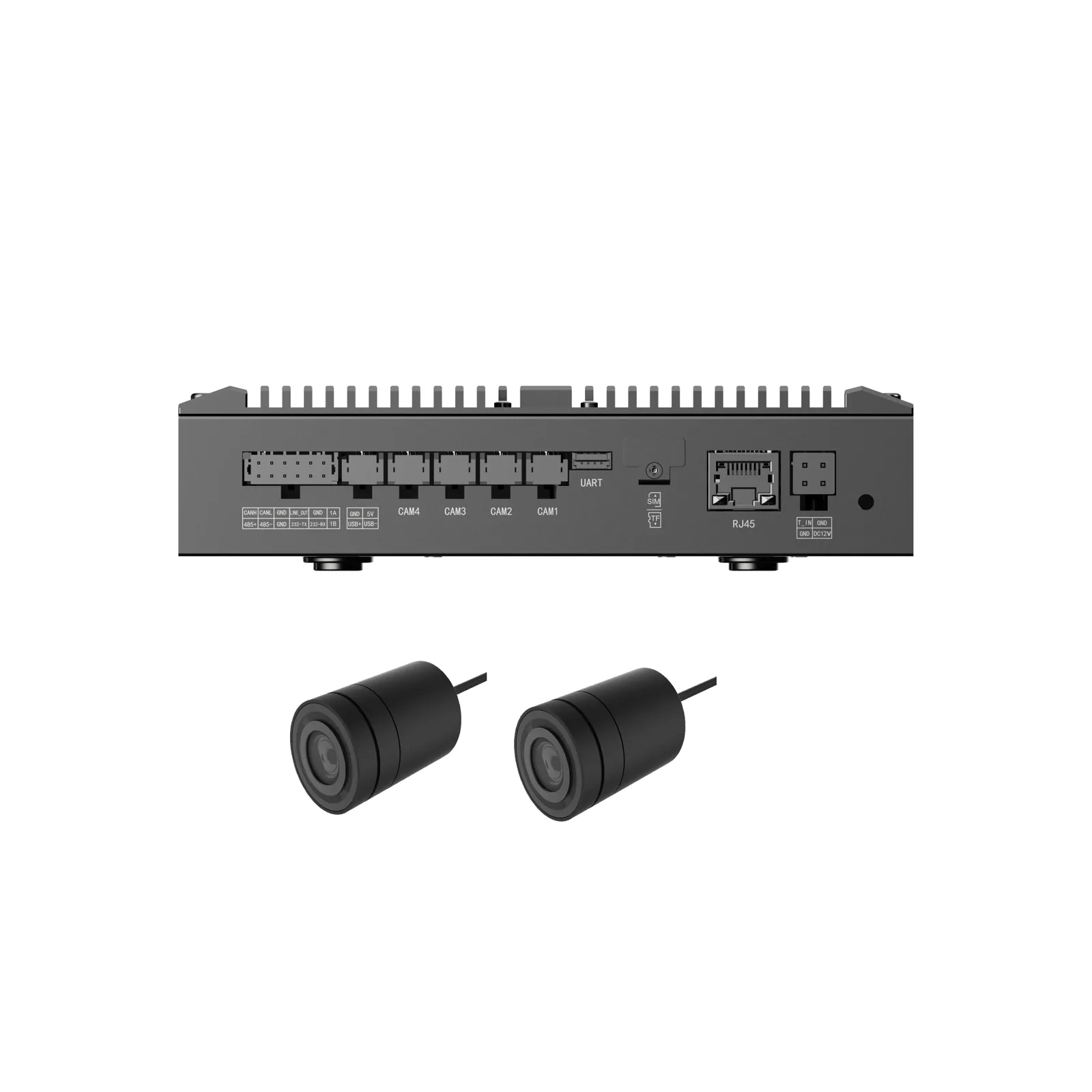 Kit Móvil ANPR / Resolución 1080p 2MP / Reconocimiento de Matrículas / GPS Integrado / 4G-WiFi / IP67 / Alimentación DC 9-36V / H.265