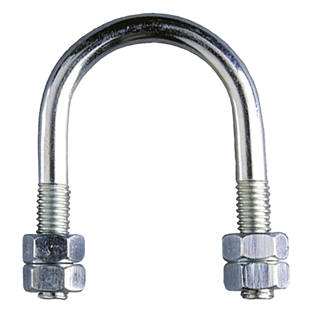 Abrazadera tipo U de 8 mm x 5".