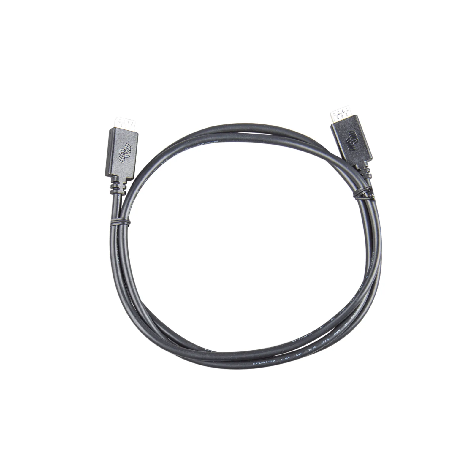 Cable de Comunicación VE.Direct a VE.Direct para controladores Victron de 0.9 m