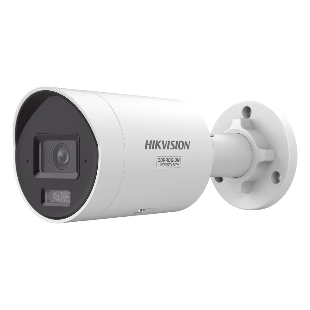[Dual Light + ColorVu 3.0 + HikAI] Bala IP 6 Megapixel / Lente 2.8 mm / 40 mts IR + Luz Blanca / 2 Microfonos Integrados / Exterior IP67 / Estrobo Azul y Rojo / WDR 130 dB / ACUSENSE 3.0 / Metal / NEMA 4X / ACUSEEK