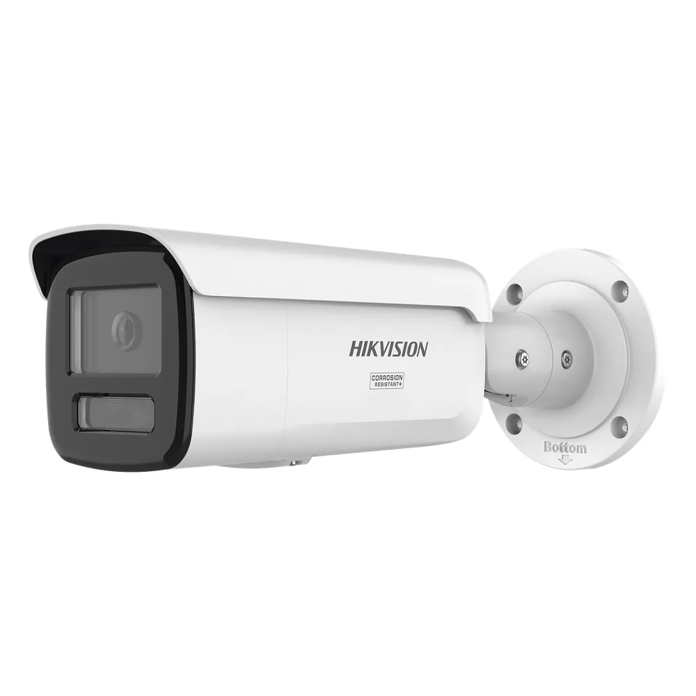 [Dual Light + ColorVu 3.0 + HikAI] Bala IP 8 Megapixel / Lente 4 mm / 60 mts IR + Luz Blanca / Exterior IP67 / Estrobo Luz Blanca / WDR 130 dB / ACUSENSE 3.0 / Metal / NEMA 4X / ACUSEEK
