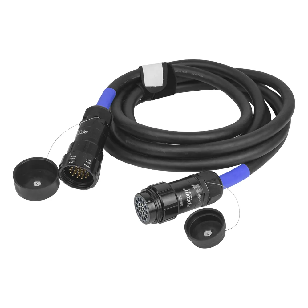 MANGUERA DE AC TIPO SOCAPEX CONECTORES MACHO Y HEMBRA | 25 METROS