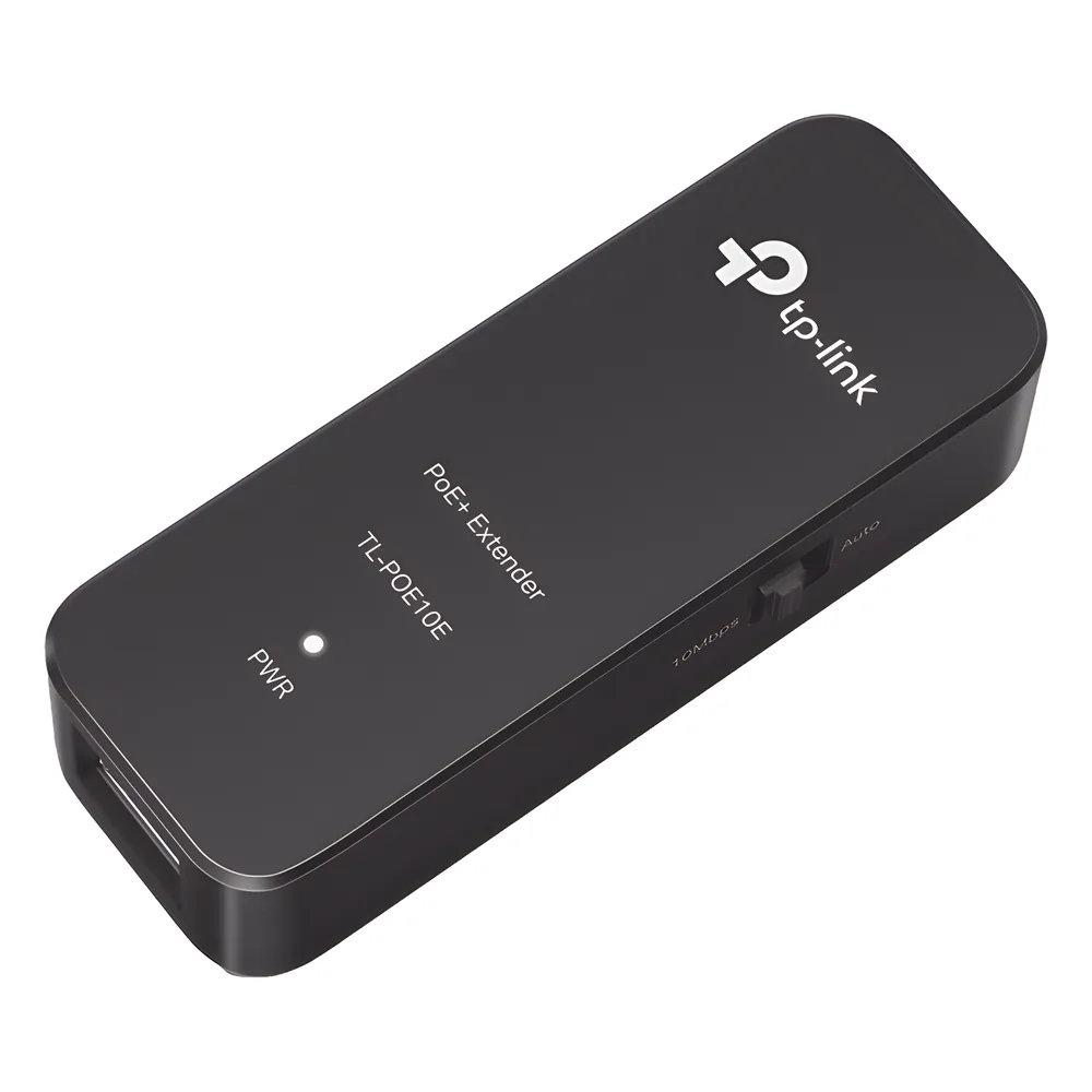 Extensor PoE 802.3 af/at / 2 puerto 10/100 Mbps / Plug and Play / Salida PoE Hasta 20W / Extensor Hasta 250 Metros