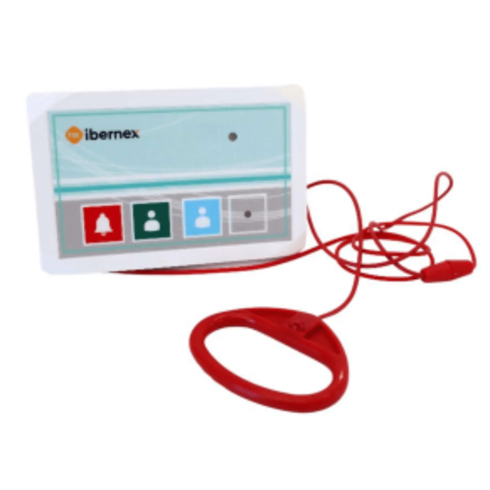 Terminal Inalámbrico de Baño / Botón de Alarma / Botón de Presencia / Botón de Médico / IP65 / Transmisión 400 Metros (linea de vista) / Protocolo POCSAG / Alarma Acústica-Luminosa
