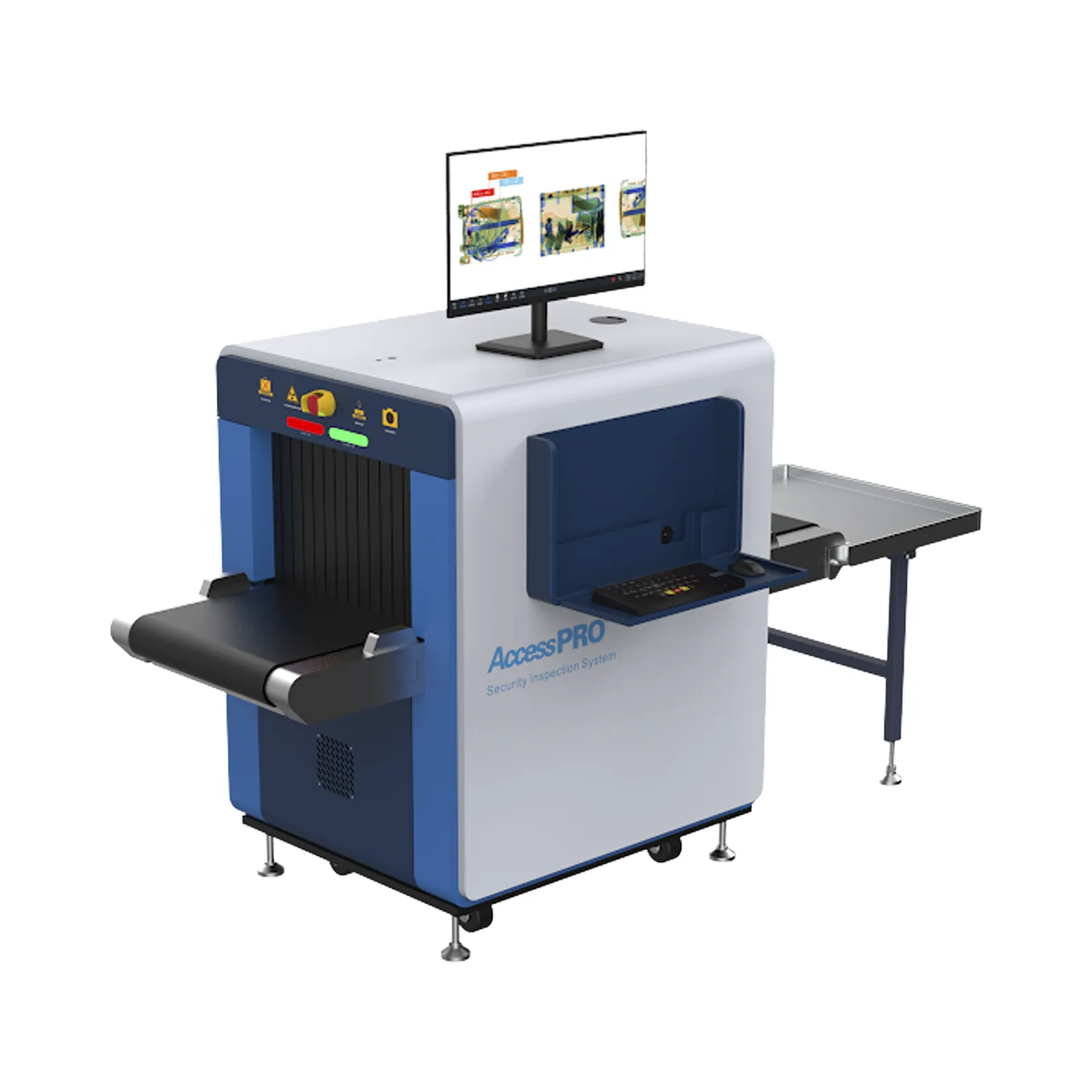 Sistema de Inspección por Rayos X AP5030H / Túnel 50x30 cm / Detección de Explosivos y Materiales Orgánicos / Monitor LCD 21.5" / Zoom 32x / Memoria 100,000 Imágenes / Puesta en Marcha y Capacitación Incluidas
