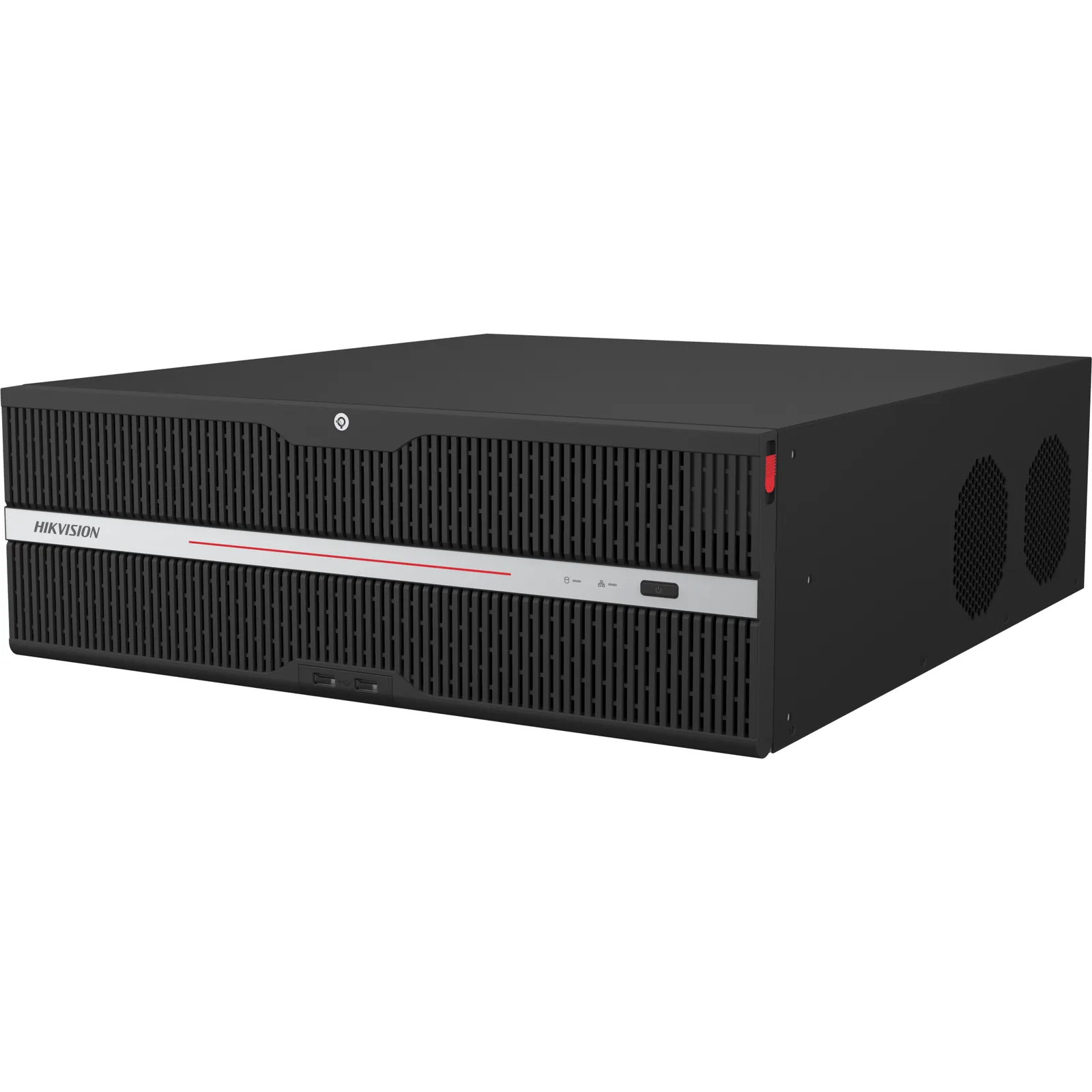 [Doble Poder de Decodificación] NVR 32 Megapixel (8K) / 128 Canales IP / AcuSense / ANPR / Conteo de Personas / 16 Bahías de Disco Duro / 2 Tarjetas de Red / Soporta RAID con Hot Swap / 2 HDMI en 8K / POS / Alarmas I/O / Smart Search