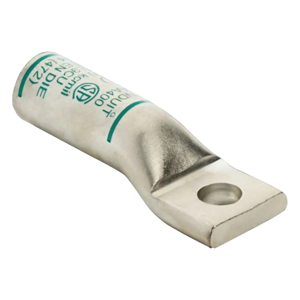 Zapata de compresión Aluminio LAA3/0-12-E para cal. 3/0 Awg, Barreno para tornillo prisionero de 1/2, 1 Pz