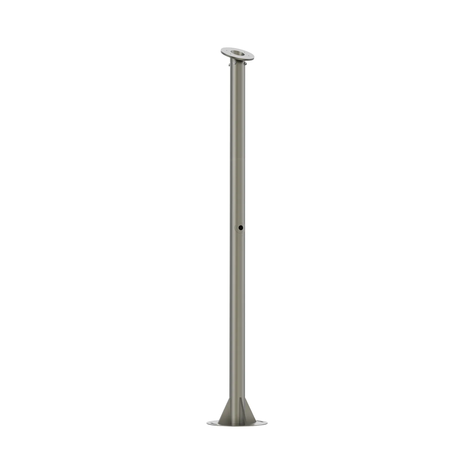 Poste para Cámara ANPR / Compatibilidad con cámara DS-TCG406-E(S),DS-TCG406-E(ER)(2812)/ Altura de 1.5 Metros / Color Gris