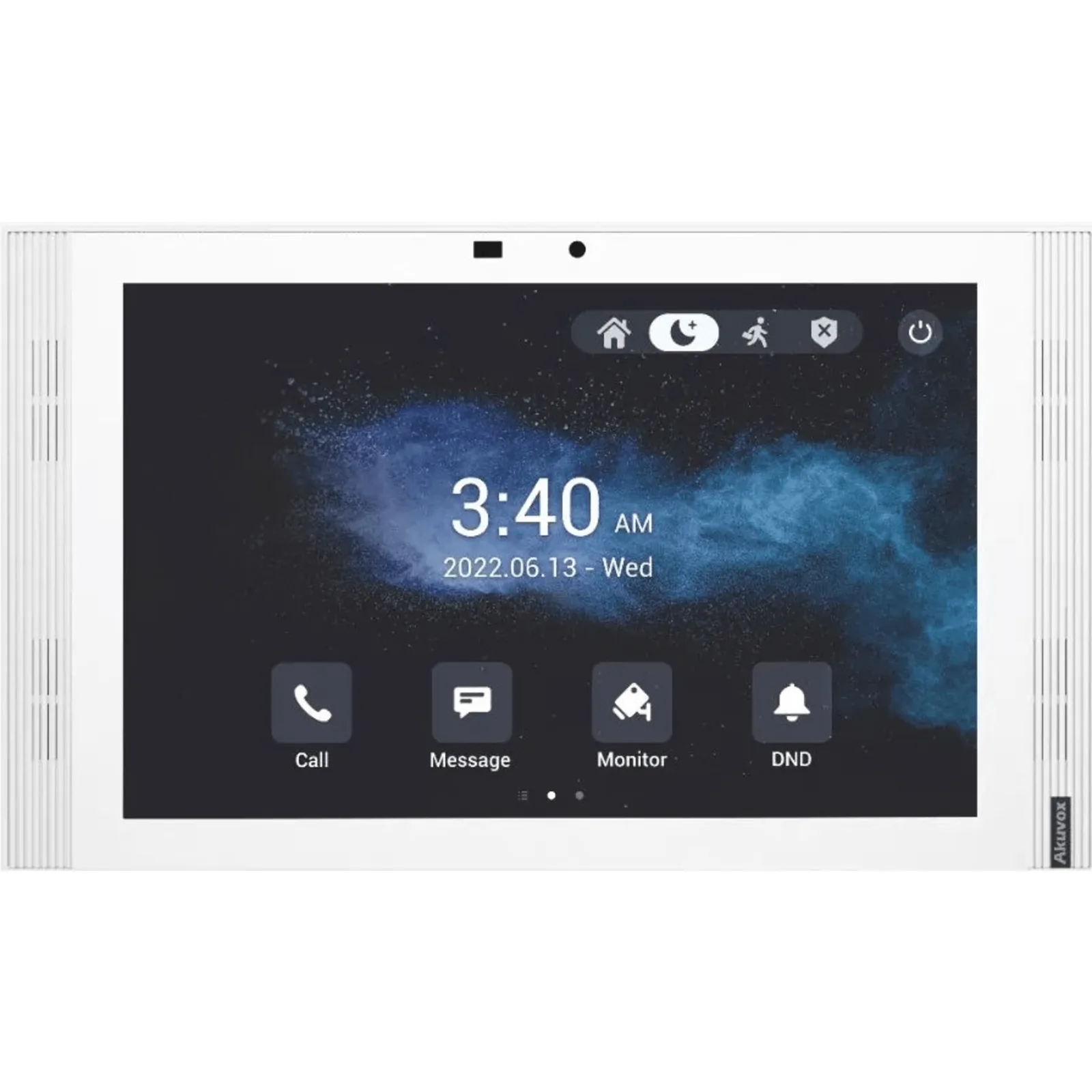 MONITOR COLOR BLANCO DE 10" IPS LCD / CERTIFICADO POR GOOGLE PLAY STORE / ANDROID 12 OS / WI-FI 6 / POE / SIP / ENTRADAS DE ALARMA / ADMINISTRACIÓN 100 EN LA NUBE