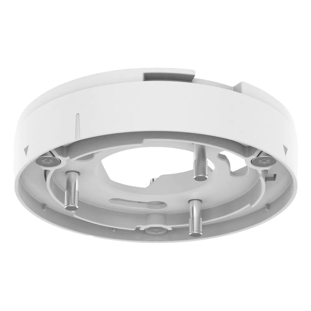 Adaptador Tipo plato para montajes SBP-250WMW/400WMW para hacer compatible PTZ Hanwha