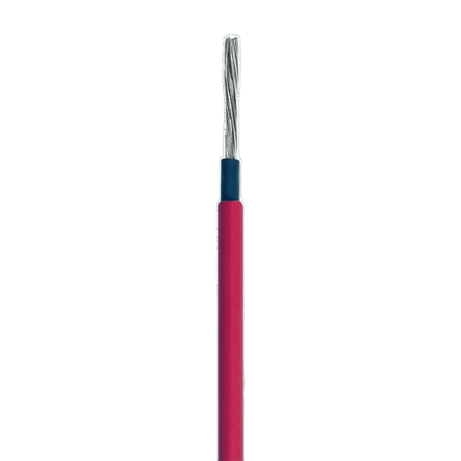 Cable Fotovoltaico Rojo / Cobre Estañado / 6 mm² (10 AWG) / 2000V / Rollo 500m / UL 4703 y TUV