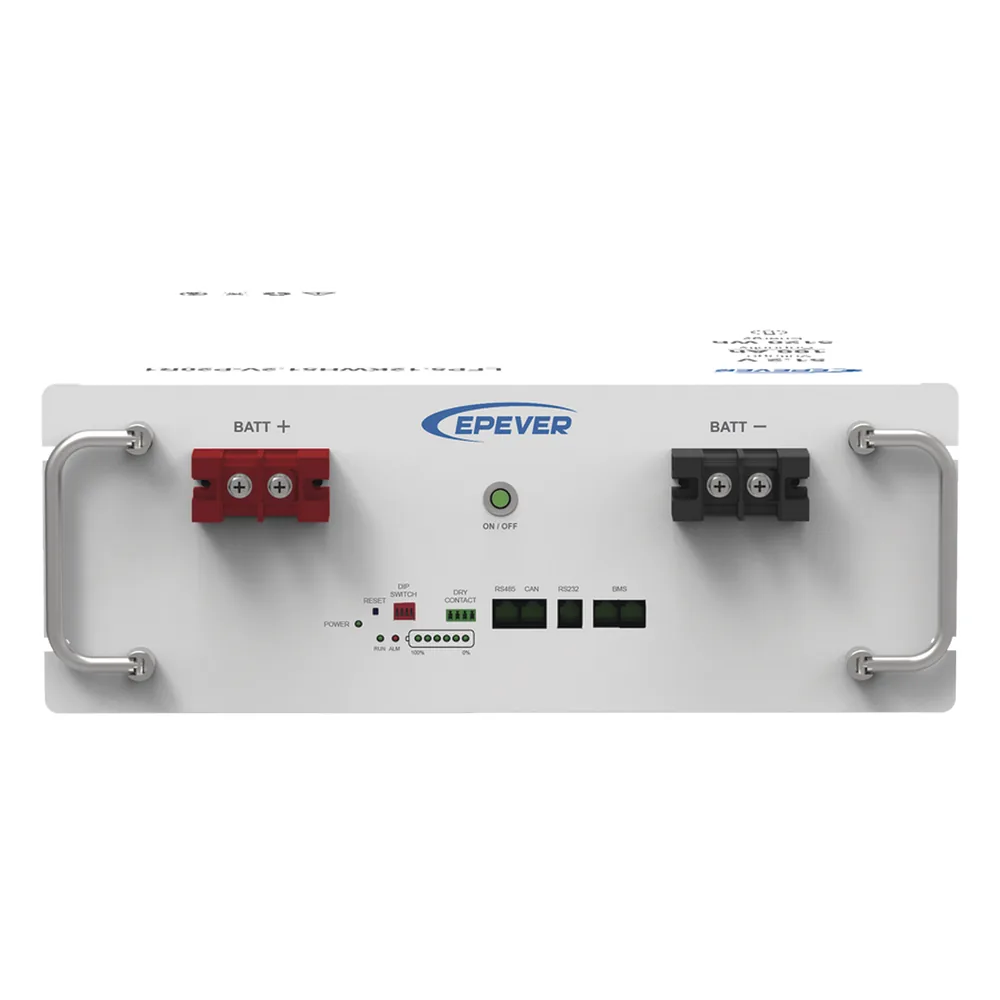 Batería de Litio LiFePO4 51.2Vcc, 5.12Kwh, Rack 4UR para Montaje en Rack,