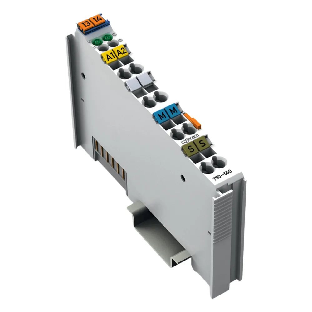 Módulo de Salida Analógica / 2 Canales 0-10V DC / 12 Bits Resolución / Aislamiento Galvánico 500 kV / Protección Contra Cortocircuito / Alimentación por Sistema 5V / IP20 / Montaje Carril DIN