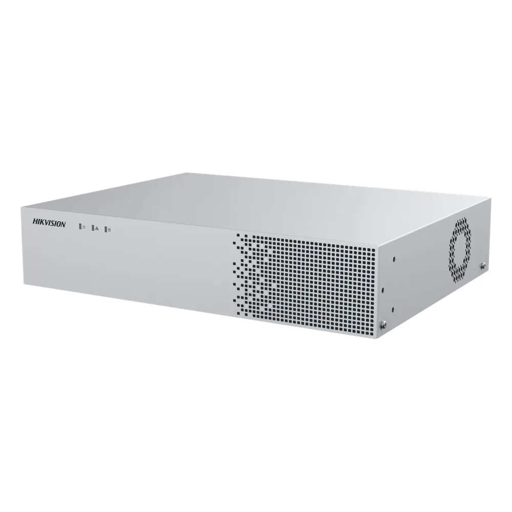 NVR 32 Megapixel (8K) / Reconocimiento Facial (Base de Datos) / 16 Canales IP / 2 Bahías de Disco Duro / 16 Puertos PoE+ / HDMI en 8K / ACUSENSE / Soporta POS / Deepin Mind