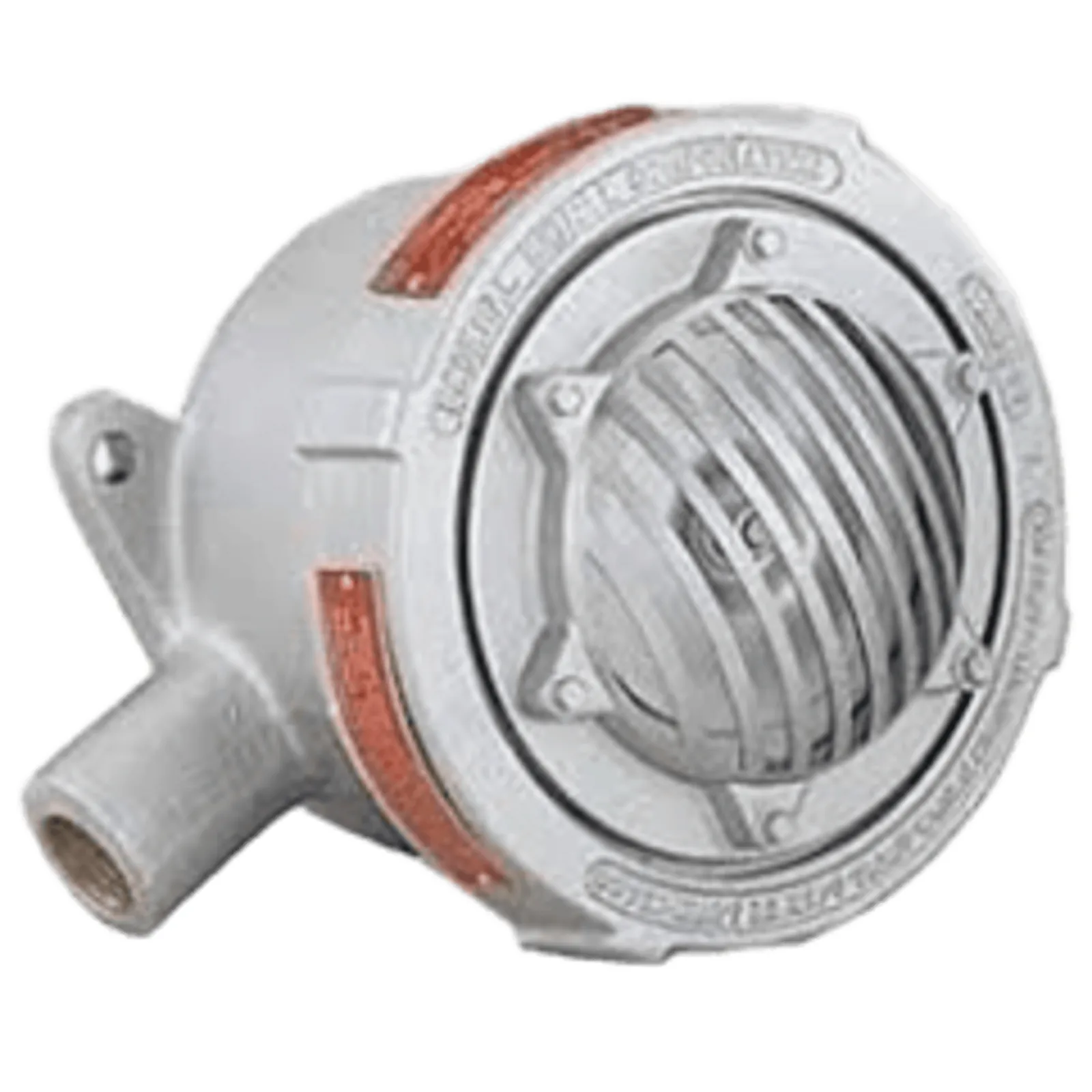 Bocina Vibrante a Prueba de Explosión Modelo 41X con Carcasa de Aluminio Resistente a la Corrosión / 120VAC, 240VAC, 24VDC / Volumen Ajustable / Ciclo de Trabajo 5 Minutos / Montaje en Tubería o Superficie