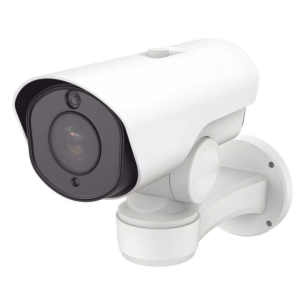 Cámara PTZ Bullet AI 12X / Zoom Óptico 12X / 100 fps / H.265+ / IP66 / Lens Autofoco / IR y Luz Blanca / ONVIF y VMS