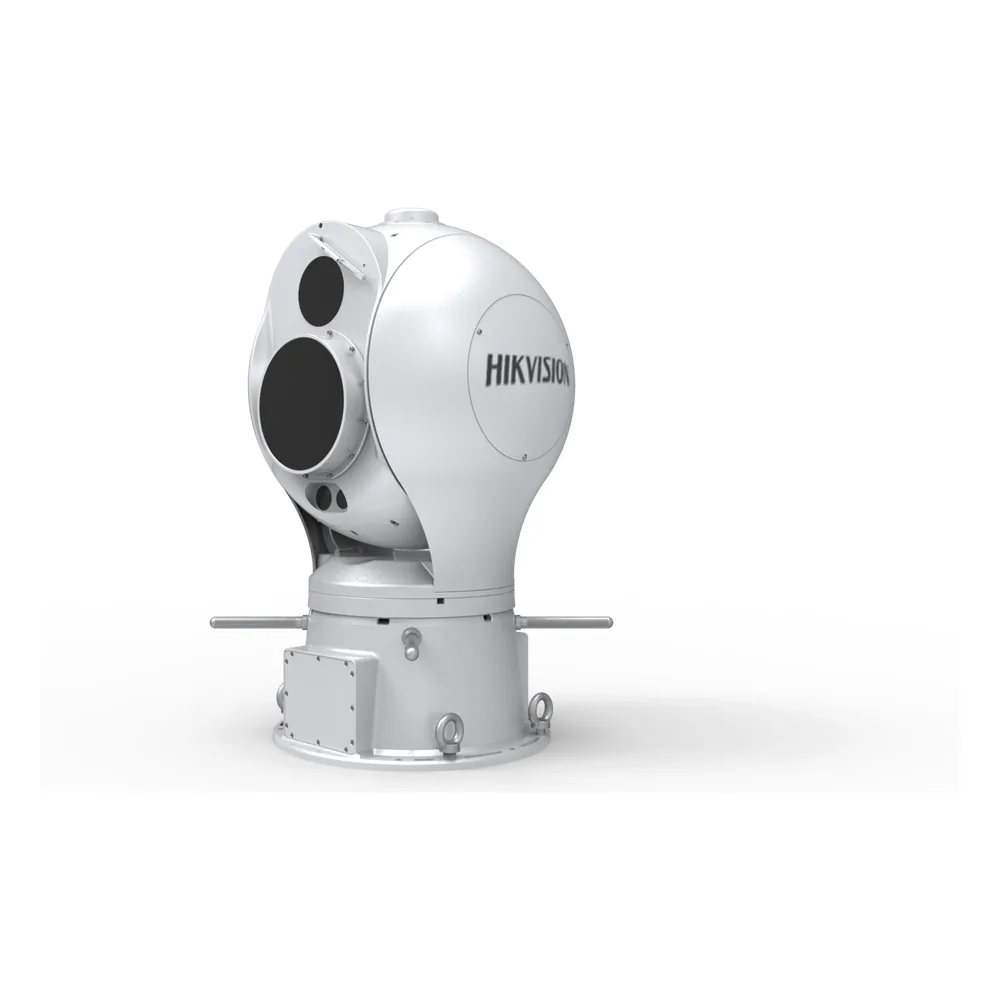 PTZ Punta de Poste IP Dual / Lente Térmico de 38 a 190 mm (1280 X 1024) / Lente Óptico 100X Zoom (2 Megapixel) / 3 Kms de IR Laser / 48 VCD / IP67 / Detección de Fuego / Analiticas de Video