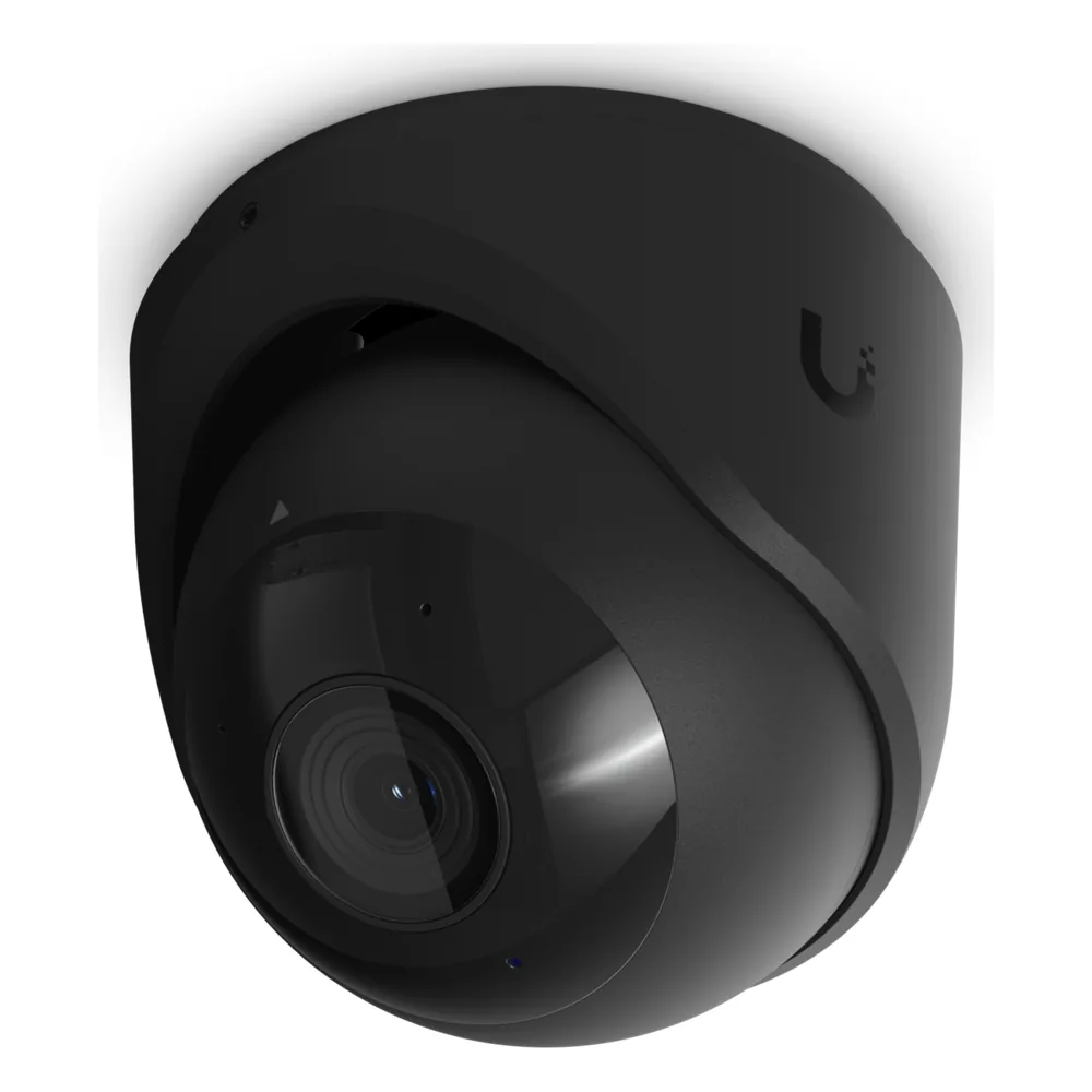 Cámara de Seguridad Turret Color Negro / Alimentación PoE/ Resistente a Manipulaciones IK04/ Sensor de Imagen 1/1.8" 8MP/ Ajuste Manual 3 Ejes