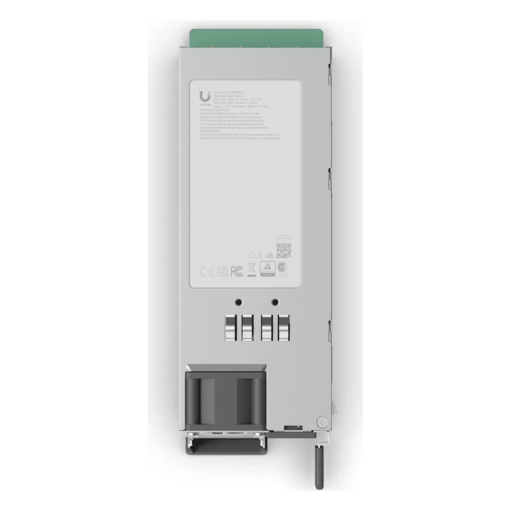 UniFi Enterprise Fuente de Alimentación 550W / 12V / 45A / Acero SGCC / C14 Conector / Cumple NDAA / Certificaciones CE, FCC, IC