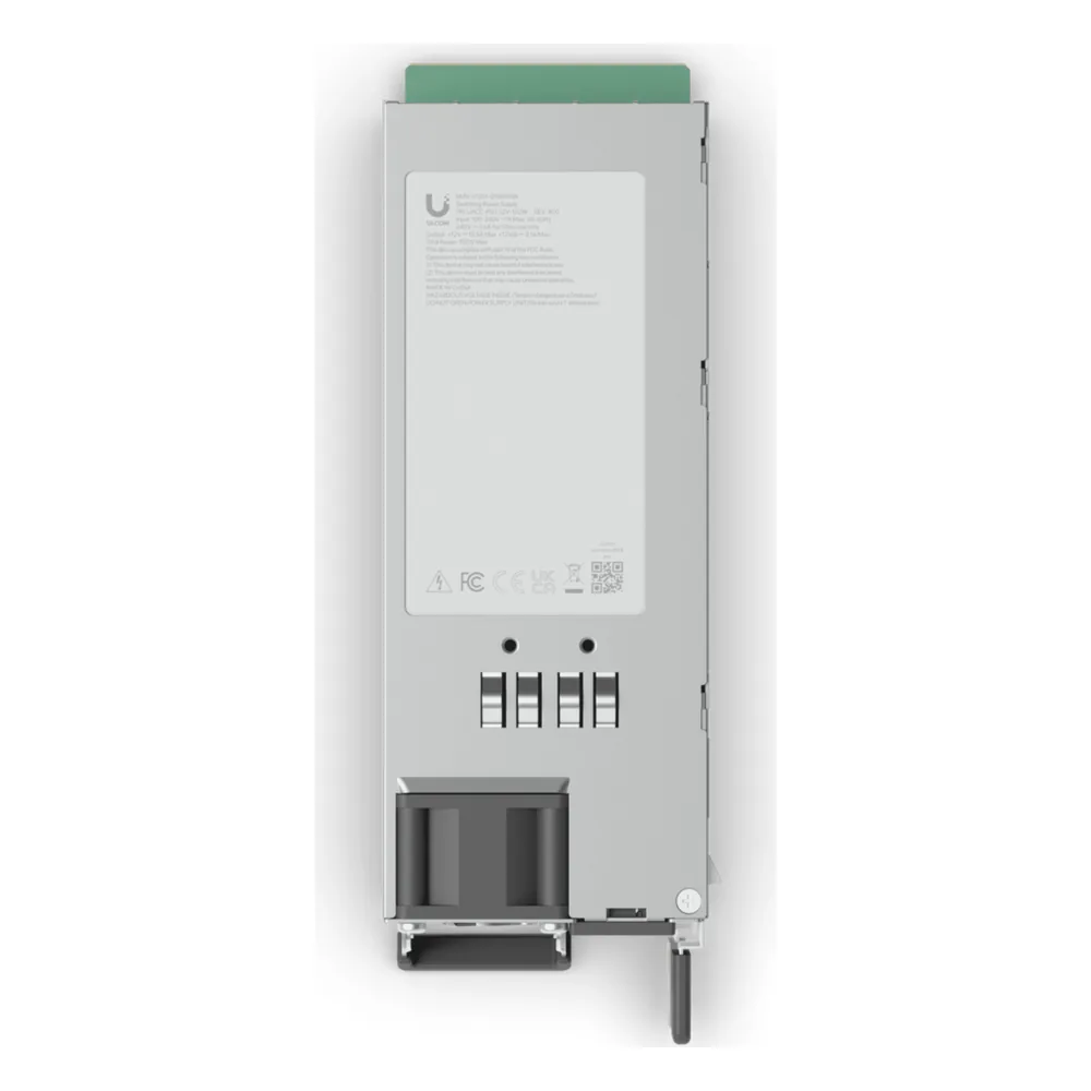 UniFi Enterprise Fuente de Alimentación AC / 150W / 12V DC / Protección Sobretensió / Compatibilidad con EFG y UXG-ENTERPRISE / Acero SGCC / Eficiencia 81% / NDAA Compliant / -5 a 50°C / Certificaciones CE, FCC