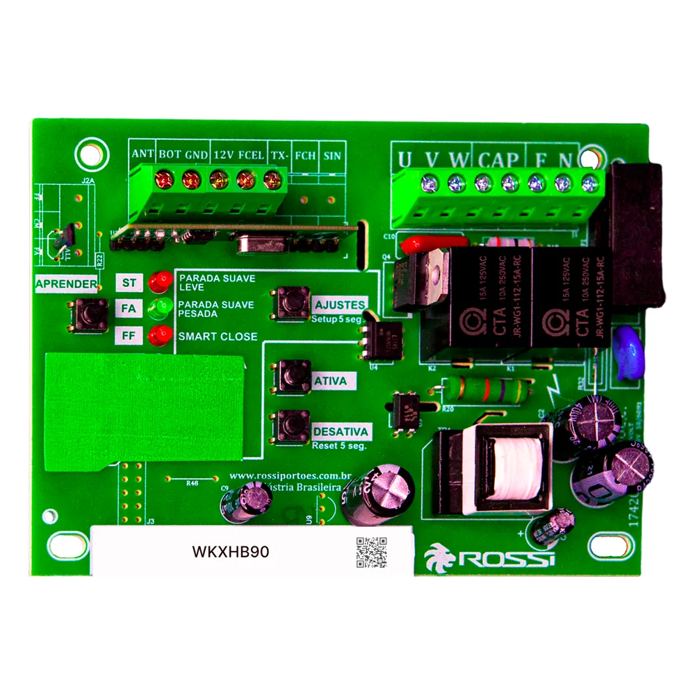 Tarjeta Electronica NKXH30 433 MHZ (Turbo) / Para Motor ROSSI E-15582