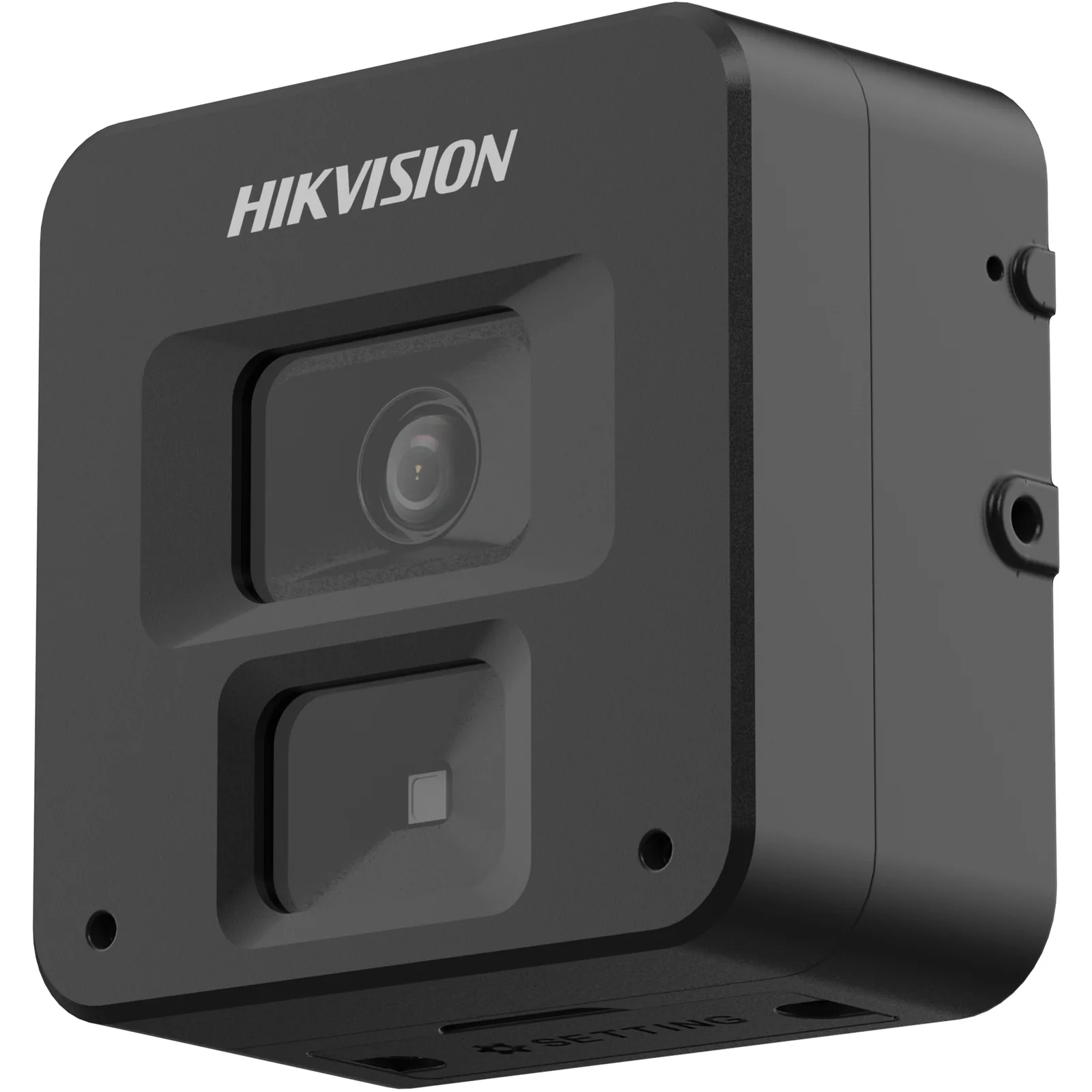 Micro Cámara IP para Manufactura de 5 Megapixel / Lente de 4 mm / Micrófono Interconstruido / Enfoque de 0.1 Metro a 0.5 Metros / 0.5 Metros de Luz Blanca / Ideal para Procesos de Manufactura / WDR 120 dB / PoE / Micro SD