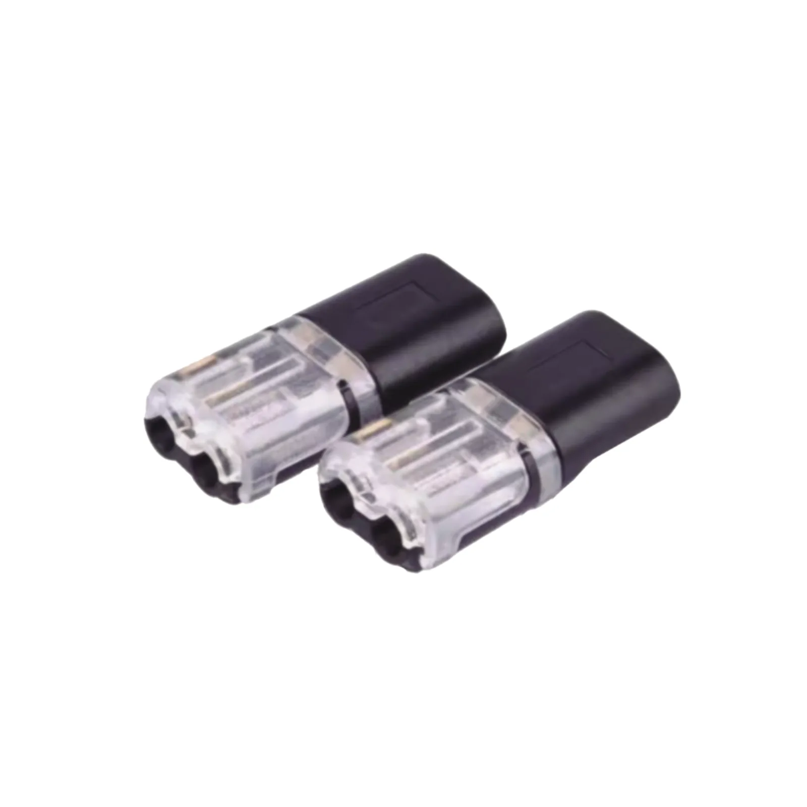 Bolsa con 25 conectores / Enchufables / Para 2 cables / compatibles en calibre 22 al 18 AWG