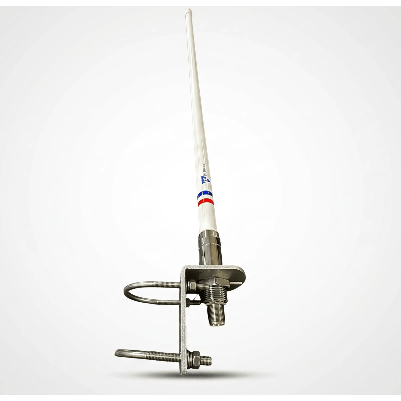 Antena VHF Marina de Alto Rendimiento / 4 dBi / 156-163 MHz / Altura 1100 mm / Color Blanco / Conector SO239