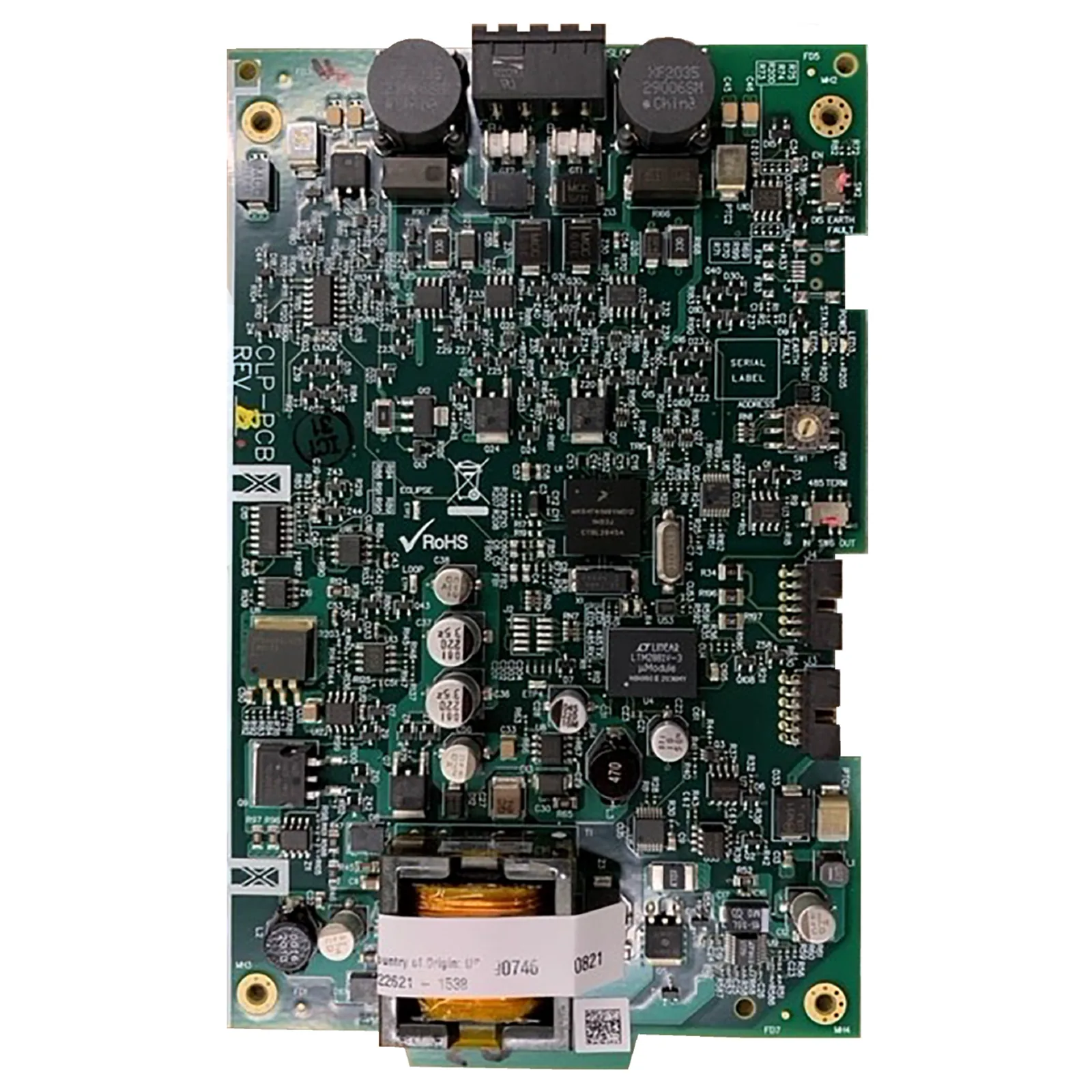 Módulo de bucle de señalización SLC para panel de detección de incendio serie N16 / hasta 318 dispositivos / FlashScan
