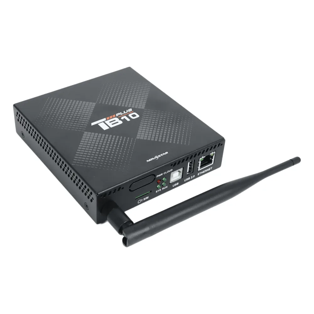 NovaStar TB10 Plus / Reproductor Multimedia / Videowall LED 650K Píxeles / 4K H.265 / Android 10 / Wi-Fi + Ethernet Gigabit / 2GB RAM 32GB / Audio Estéreo / IP20