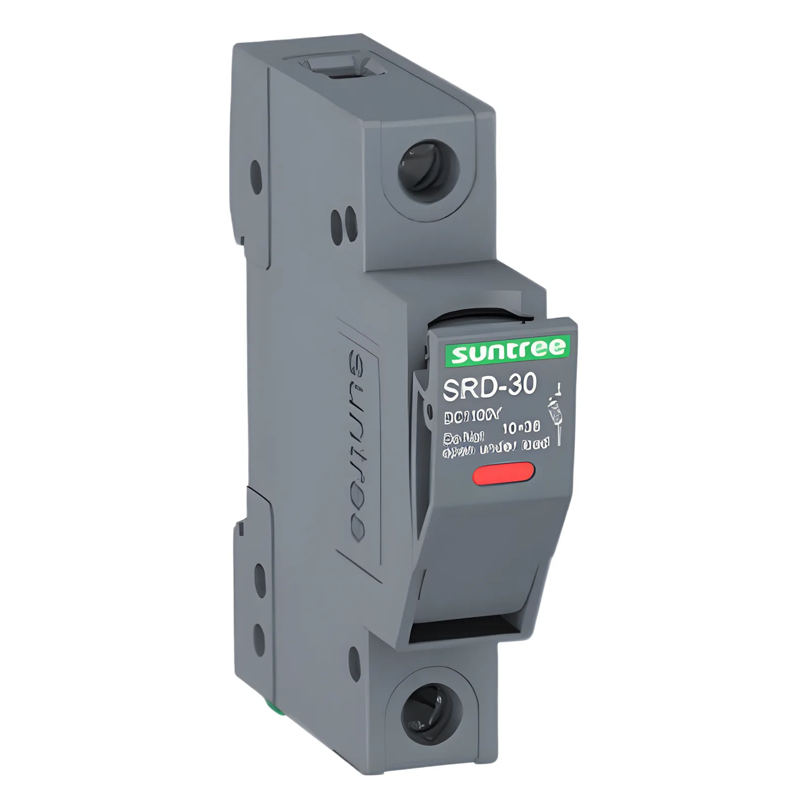 Porta Fusible CD 1000V 1 Polo Riel Din
