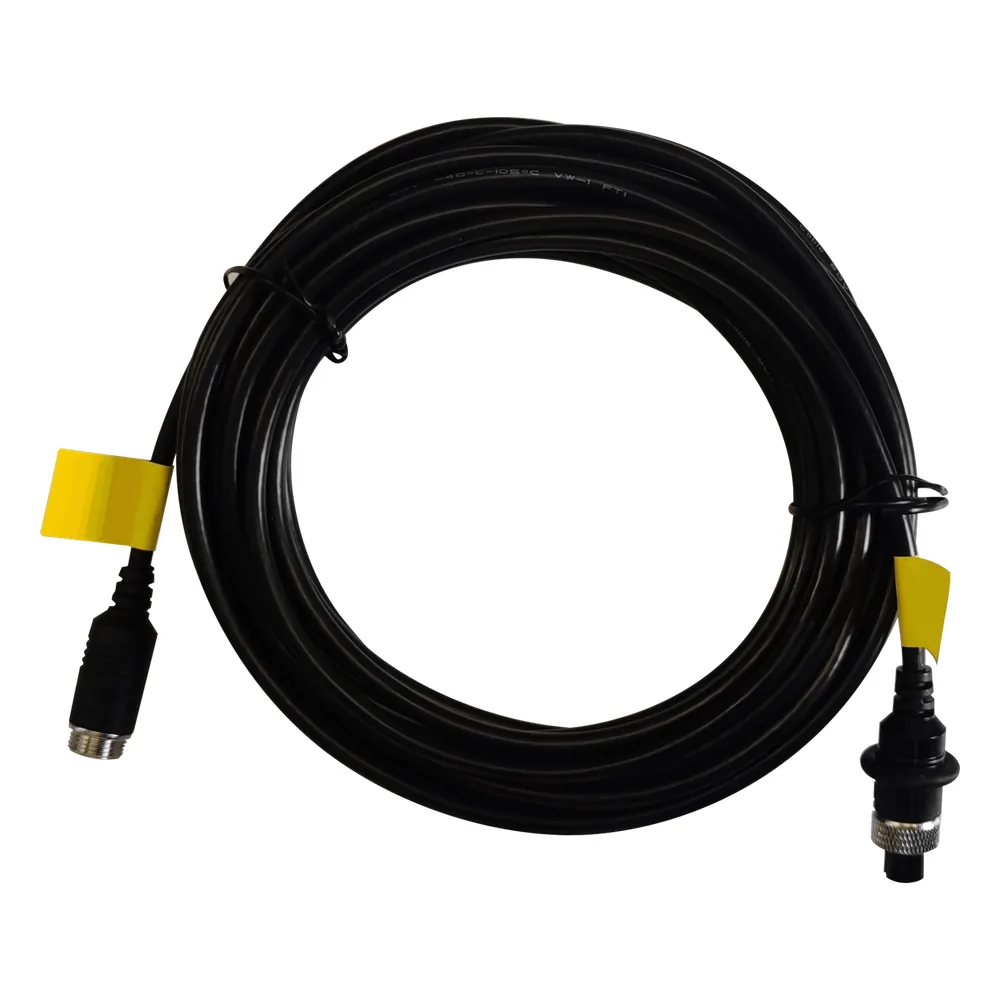 Cable Extensor de Vídeo y Audio de 12 Metros / Conector Tipo Aviación / Compatible con Cámara TURBO Móvil HIKVISION