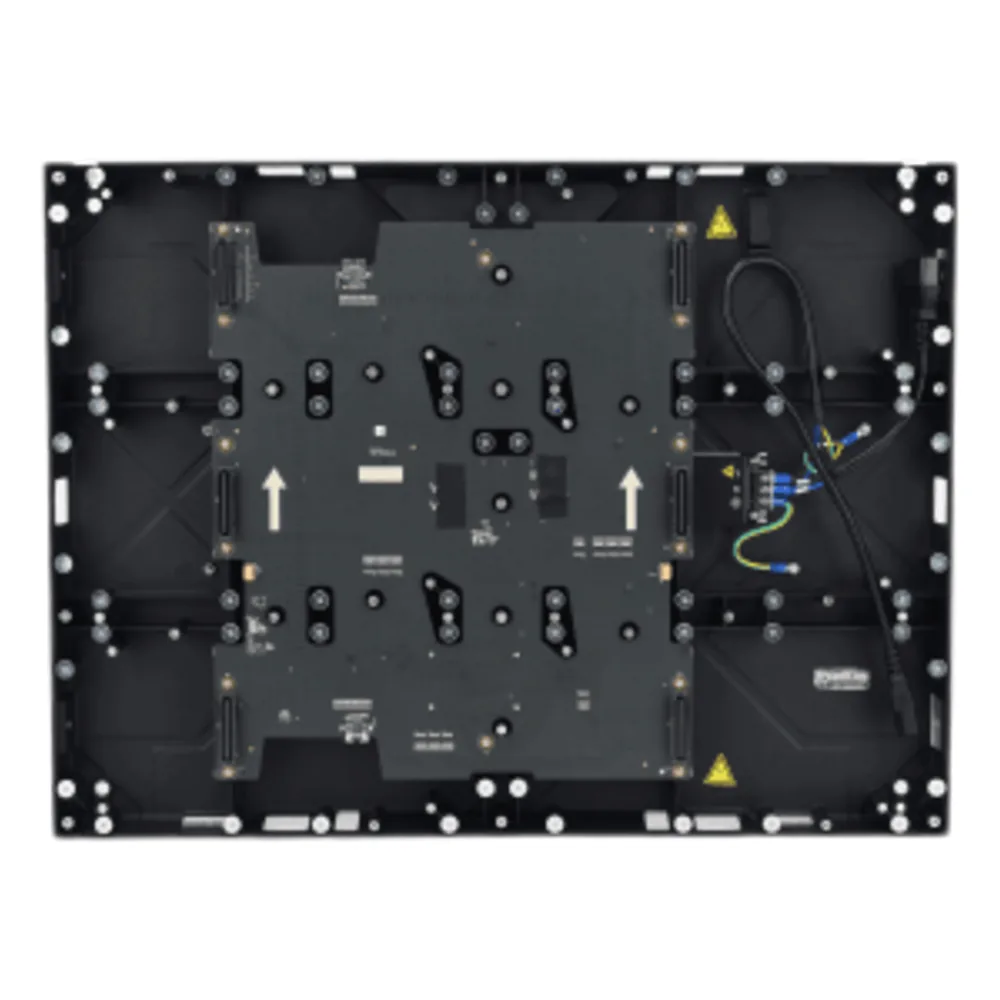 Gabinete para LED Interior / Resolución 640×480 mm / Estructura Modular / Diseño Sin Cables / Mantenimiento Frontal