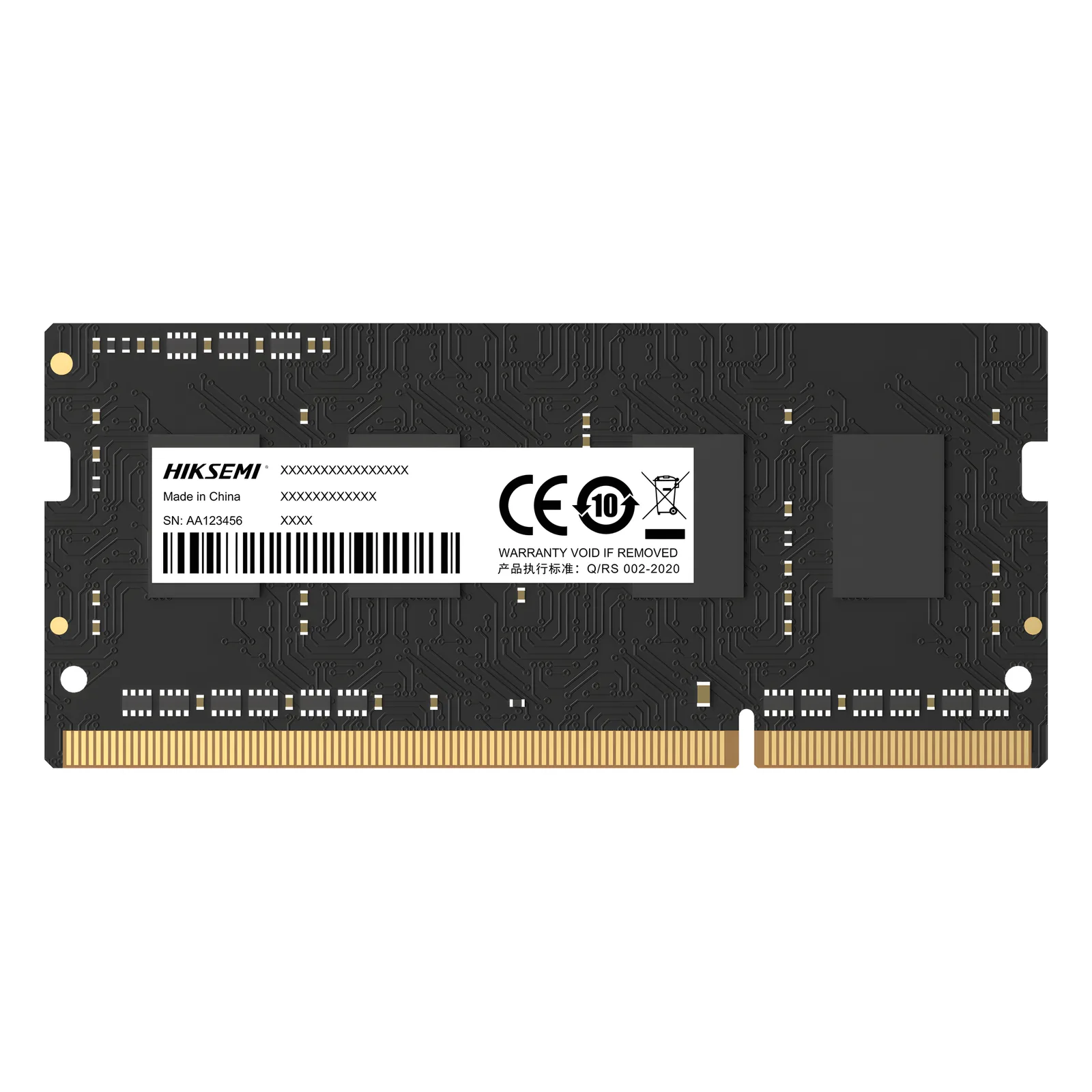 Memoria RAM DDR5 SODIMM 16 GB / 4800 MHz / CL40 / Para Laptop o NAS / HIKSEMI by HIKVISION