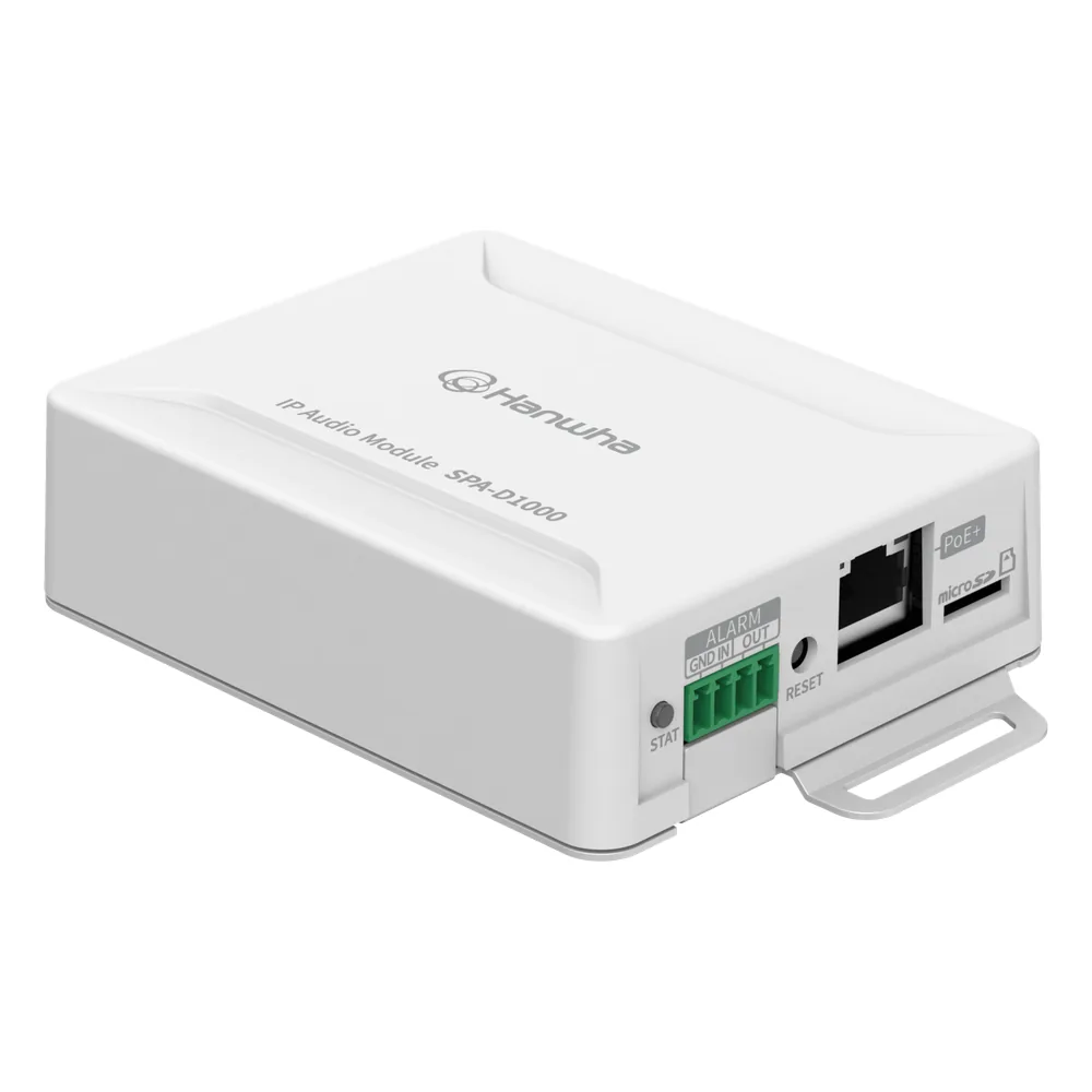 Modulo IP de Audio, 10W soporta memoria Microsd sunapi, ONVIF, SIP