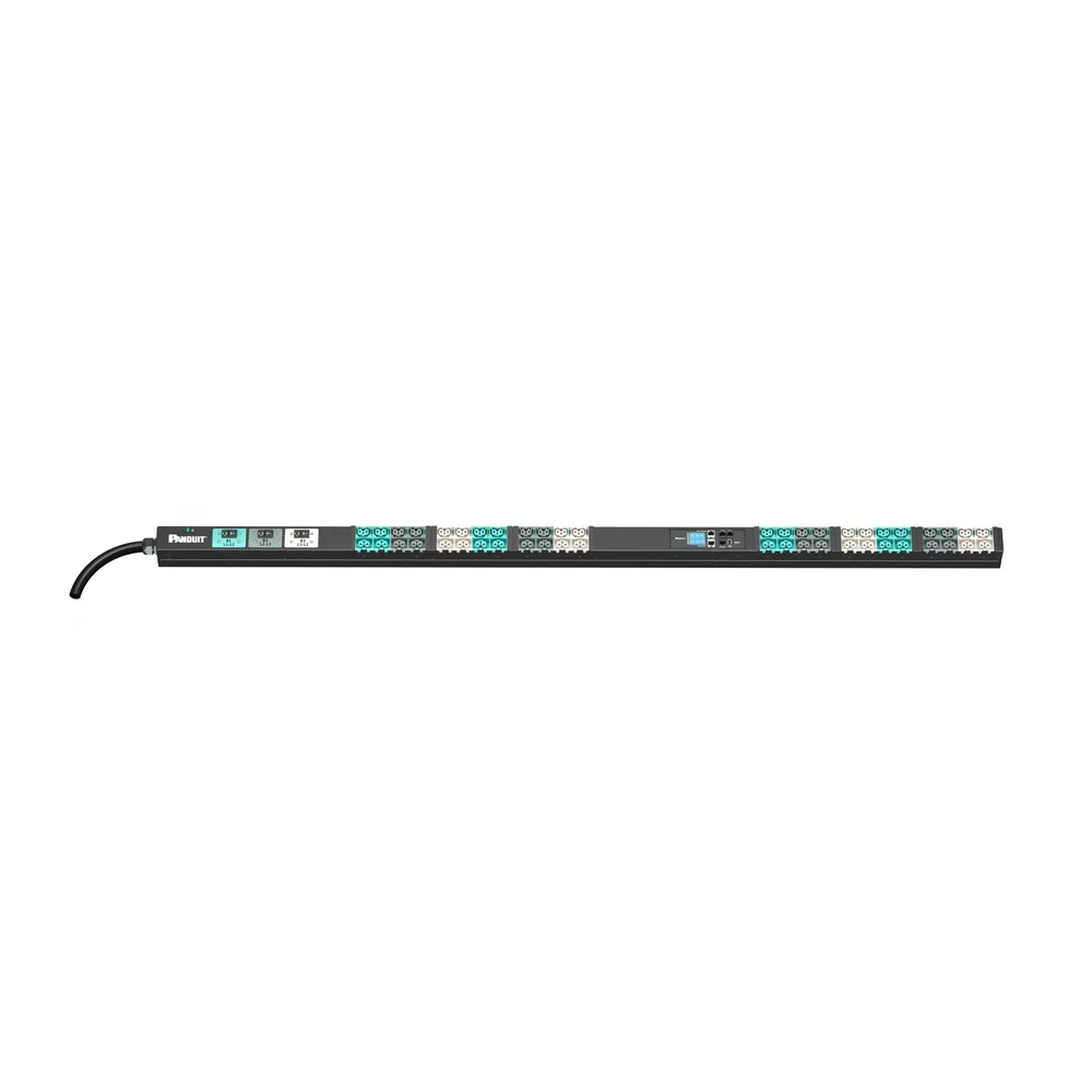 PDU EL2P Inteligente Monitoreable y Switchable (MS), para Distribución de Energía, Enchufe de Entrada NEMA L21-30P, Con 24 Salidas C13/C15 y 24 C13/C15/C19/C21, de Instalación Vertical, 208 Vca, 30 Amp