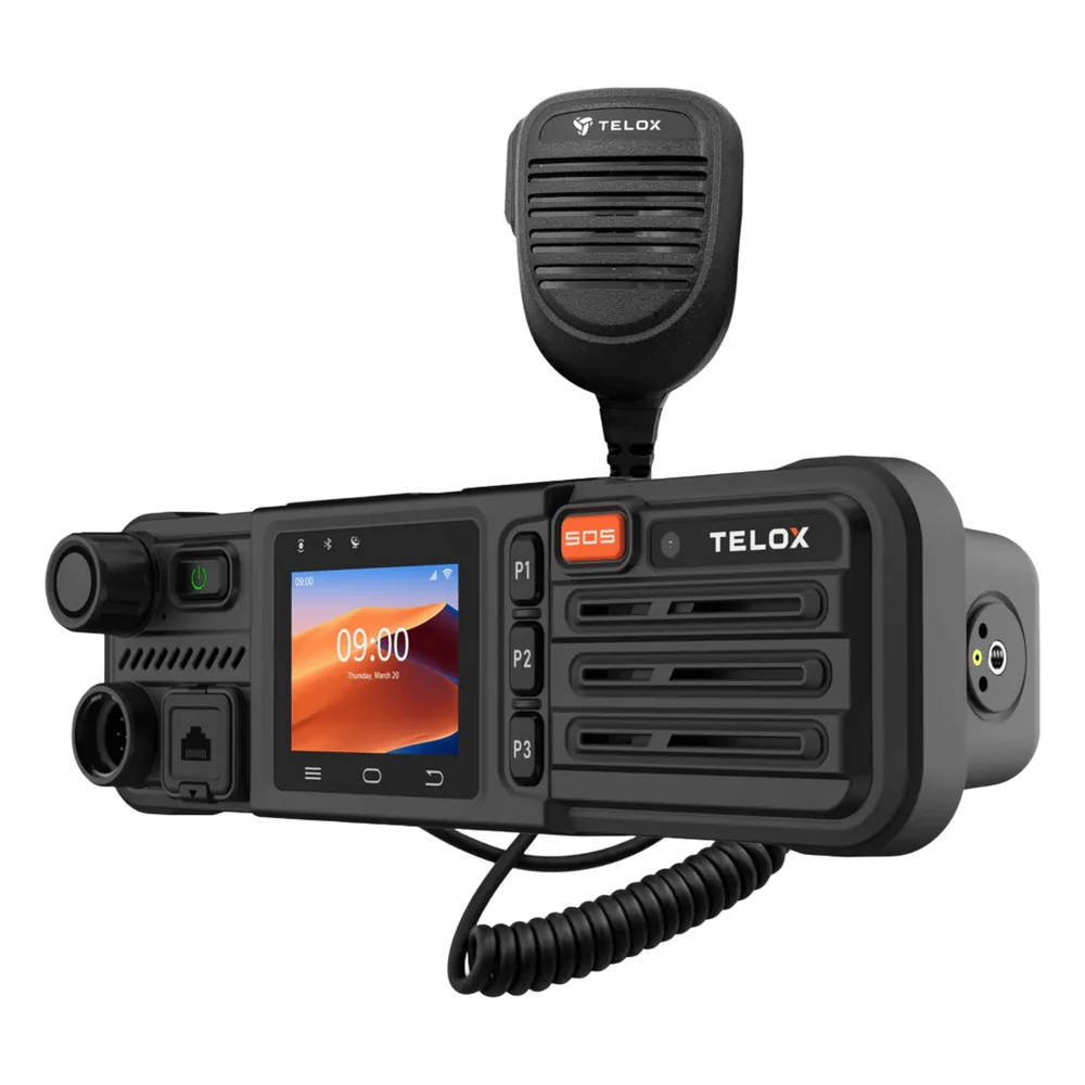 Terminal Vehicular PoC LTE Compacto, pantalla táctil de 2.0", compatible con TASSTA