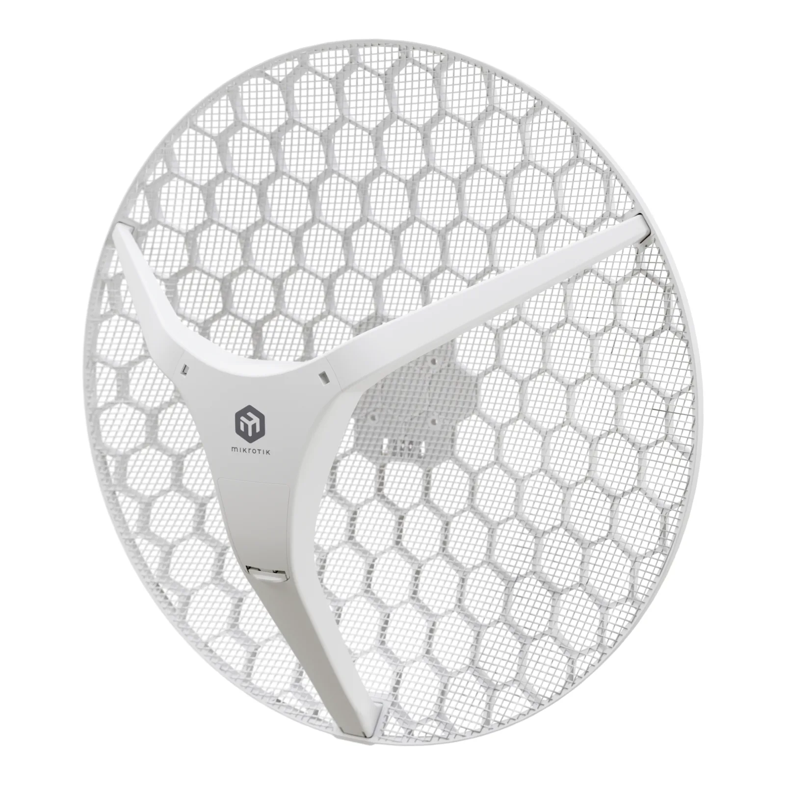 CPE para exteriores de largo alcance con Wi-Fi 6, ideal para enlaces punto a punto, disponible en una versión de 27 dBi (XL).