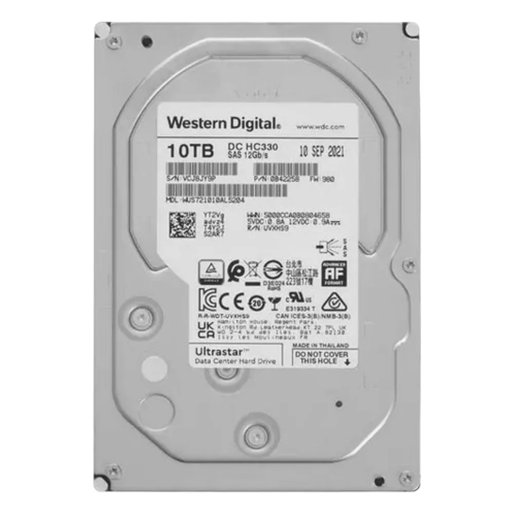 Disco Duro 3.5" 10TB / 7200 RPM / SAS / Alto Rendimiento / Recomendado para DS-A82024D