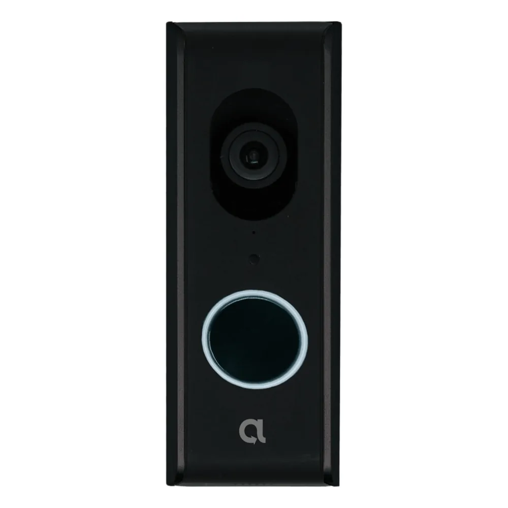 Videoportero IP ALULA / 1080P HD / 2MP / 140° Campo Visión / Visión Nocturna 4.9 m (16 ft) / Audio Bidireccional / IP55 / Wi-Fi 2.4GHz / Micro SD 128GB