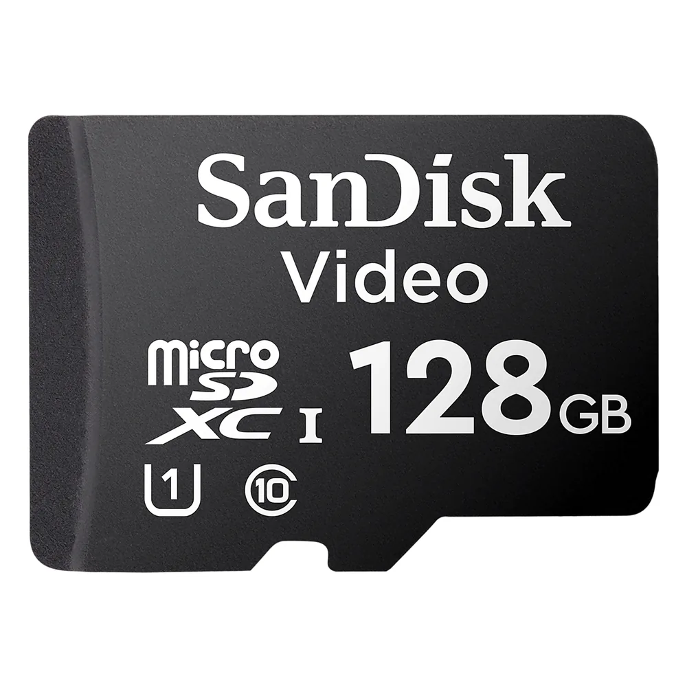 Memoria microSD SanDisk 128GB / Alta Resistencia / Videovigilancia / Clase 10